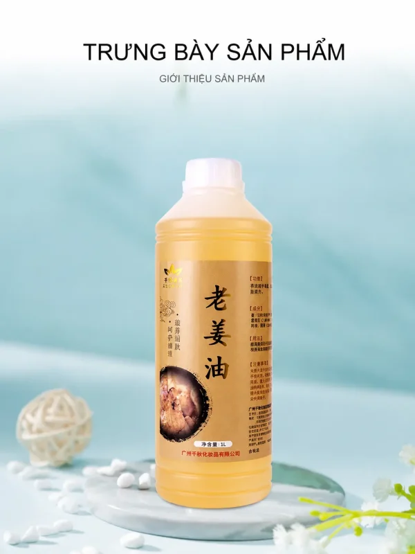 Tinh Dầu Gừng Nóng Nhẹ 1000ml