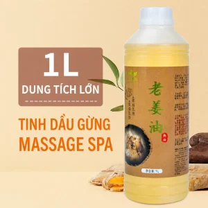 Tinh Dầu Gừng Nóng Nhẹ 1000ml