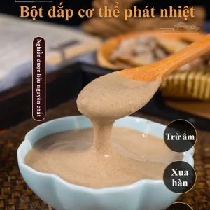 Bột Năng Lượng Giảm Béo Dưỡng Sinh 1000g | Bột Đắp Thảo Dược Body Trị Liệu Dùng Trong Spa Đông Y