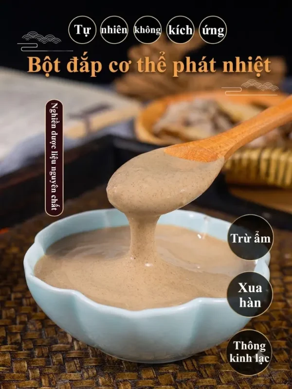 Bột Năng Lượng Giảm Béo Dưỡng Sinh 1000g | Bột Đắp Thảo Dược Body Trị Liệu Dùng Trong Spa Đông Y