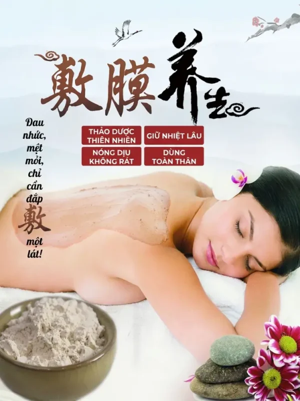 Bột Năng Lượng Giảm Béo Dưỡng Sinh 1000g | Bột Đắp Thảo Dược Body Trị Liệu Dùng Trong Spa Đông Y