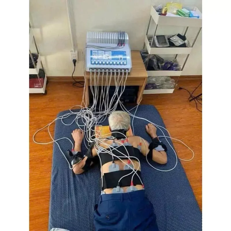 MÁY ĐIỆN XUNG TRUNG TẦN 10 CỔNG CHÍNH HÃNG LOẠI 1