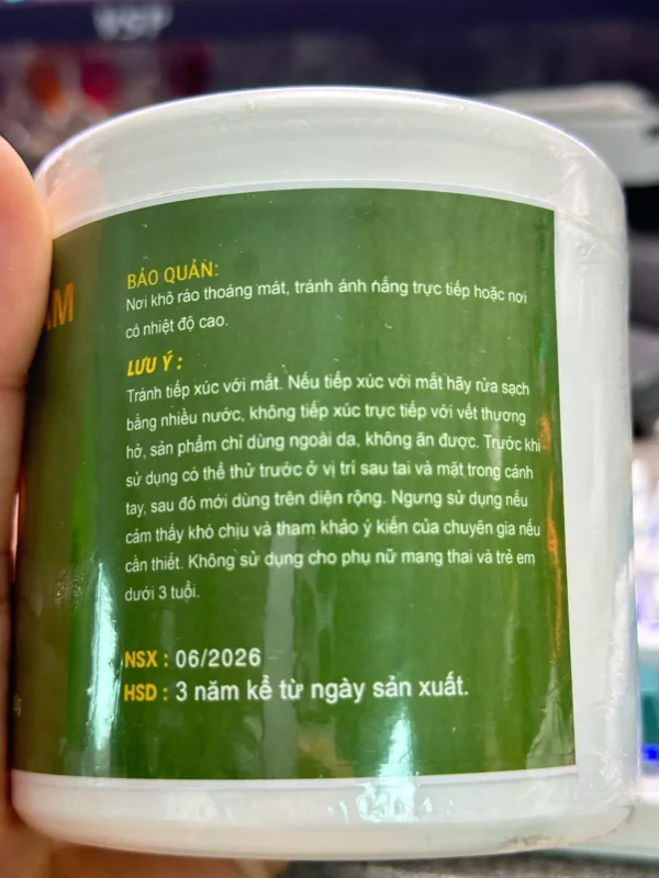 Kem Emu Cream Thải Độc Não Bộ 500g – Kem Massage Emu Oil Hỗ Trợ Thư Giãn, Làm Ấm Cơ Thể Và Chăm Sóc Vùng Đầu, Vai Gáy