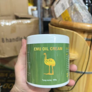 Kem Emu Cream Thải Độc Não Bộ 500g – Kem Massage Emu Oil Hỗ Trợ Thư Giãn, Làm Ấm Cơ Thể Và Chăm Sóc Vùng Đầu, Vai Gáy