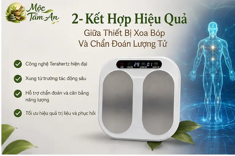 Kết Hợp Hiệu Quả Giữa Thiết Bị Xoa Bóp Và Chẩn Đoán Lượng Tử