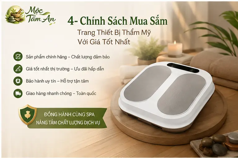 Chính Sách Mua Sắm Trang Thiết Bị Thẩm Mỹ Với Giá Tốt Nhất