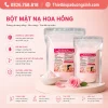 Bột Dẻo Mặt Nạ Hoa Hồng Collagen Cánh Hoa Hồng 1000g – Mặt Nạ Đắp Mặt Dưỡng Da Mềm Mịn Cho Spa