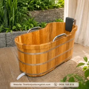 Bồn Bằng Gỗ Pơ Mu – Bồn Tắm Gỗ Pơ Mu Cao Cấp, Sang Trọng Và Bền Đẹp
