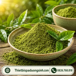 Bột Trà Xanh Nguyên Chất 100% Mặt Nạ Trà Xanh Đắp Mặt Bóc Bã Nhờn, Ngừa Mụn, Mờ Thâm 1000G