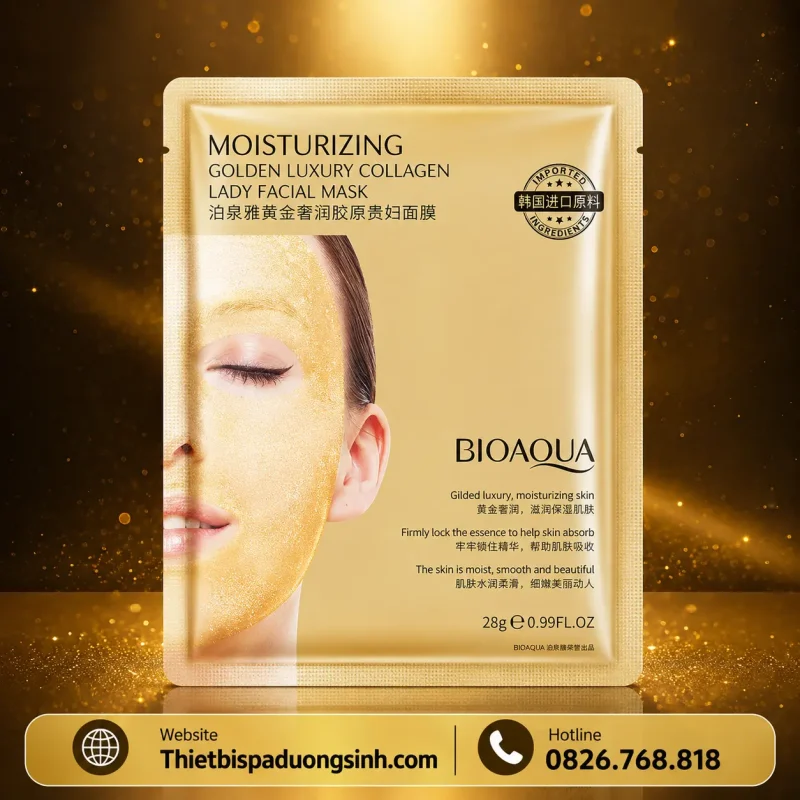 [Combo 100 Miếng] Mặt Nạ Thủy Tinh Collagen Tinh Chất Dưỡng Trắng Căng Bóng
