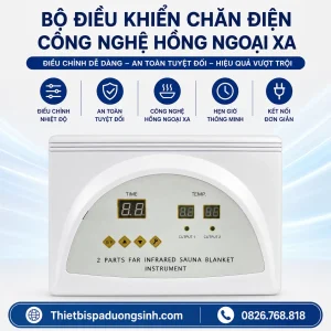 Chăn Điện Giảm Béo Tắm Trắng Xông Hơi 80x180cm – Chăn Xông Hơi Hấp Trắng Cho Spa