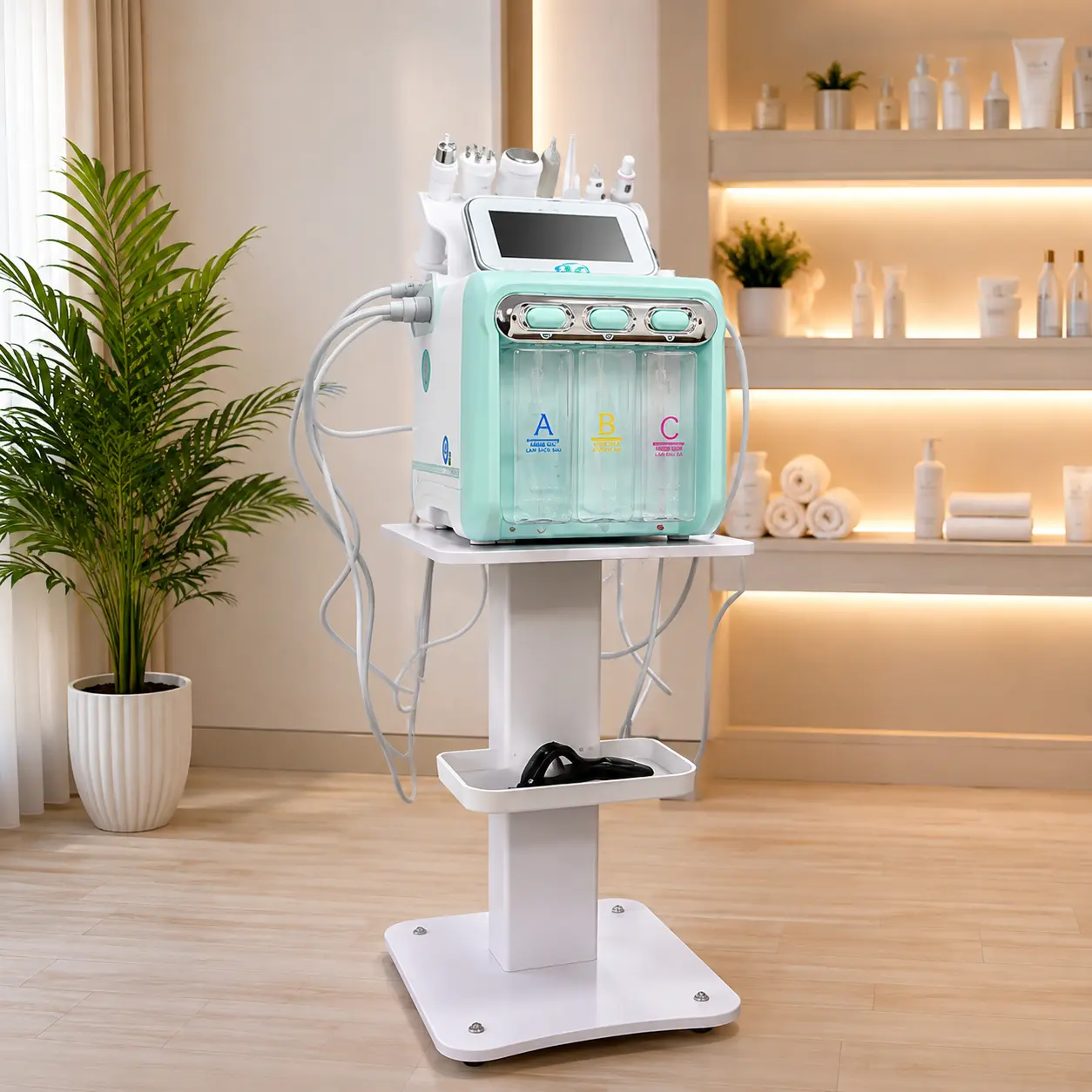 11 Máy chăm sóc da cao cấp 6in1 H2O2