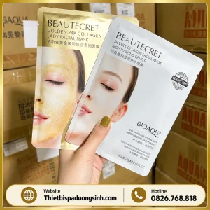 [Combo 100 Miếng] Mặt Nạ Thủy Tinh Collagen Tinh Chất Dưỡng Trắng Căng Bóng