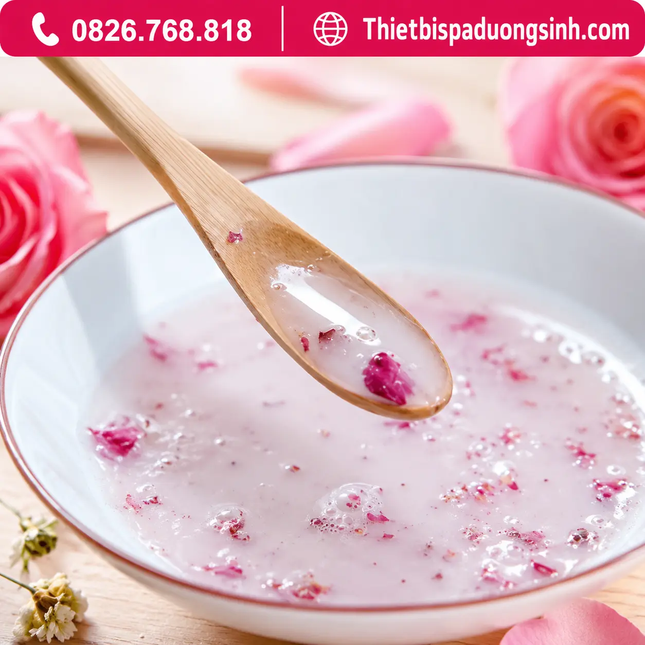 12 Bột Dẻo Mặt Nạ Hoa Hồng Collagen Cánh Hoa Hồng 1000g – Mặt Nạ Đắp Mặt Dưỡng Da Mềm Mịn Cho Spa