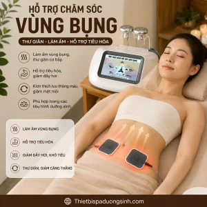 Máy Ngũ Hành Tam Thông Kèm 2 Miếng Dán Điện Cực – Thiết Bị Hỗ Trợ Massage Dưỡng Sinh Chuyên Sâu