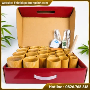 GIÁC HƠI TRÚC SIÊU BỀN ĐẸP – ỐNG GIÁC HƠI BẰNG TRÚC ĐỦ KÍCH CỠ – TẶNG KÈM DỤNG CỤ GIÁC