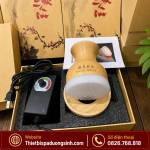 Cốc Nhiệt Hồng Quang – Cốc Hồng Quang Thần Cứu Trị Liệu Có Đèn Massage Đả Thông Kinh Lạc