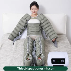(6 KHOANG ĐỦ BỘ) Máy Nén Ép Suy Giãn Tĩnh Mạch – Máy Nén Ép Trị Liệu, Massage Chân Đa Năng, Nén Khí
