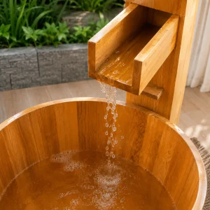 Bồn Tắm Đứng Bằng Gỗ – Bồn Tắm Gỗ Cao Cấp Cho Spa, Gia Đình