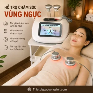 Máy Ngũ Hành Tam Thông Kèm 2 Miếng Dán Điện Cực – Thiết Bị Hỗ Trợ Massage Dưỡng Sinh Chuyên Sâu