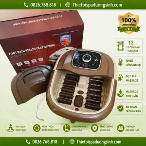 Máy Ngâm Chân Massage Cao Cấp – Bồn Ngâm Chân Tự Làm Nóng Nước, Sục Khí, Massage Thư Giãn