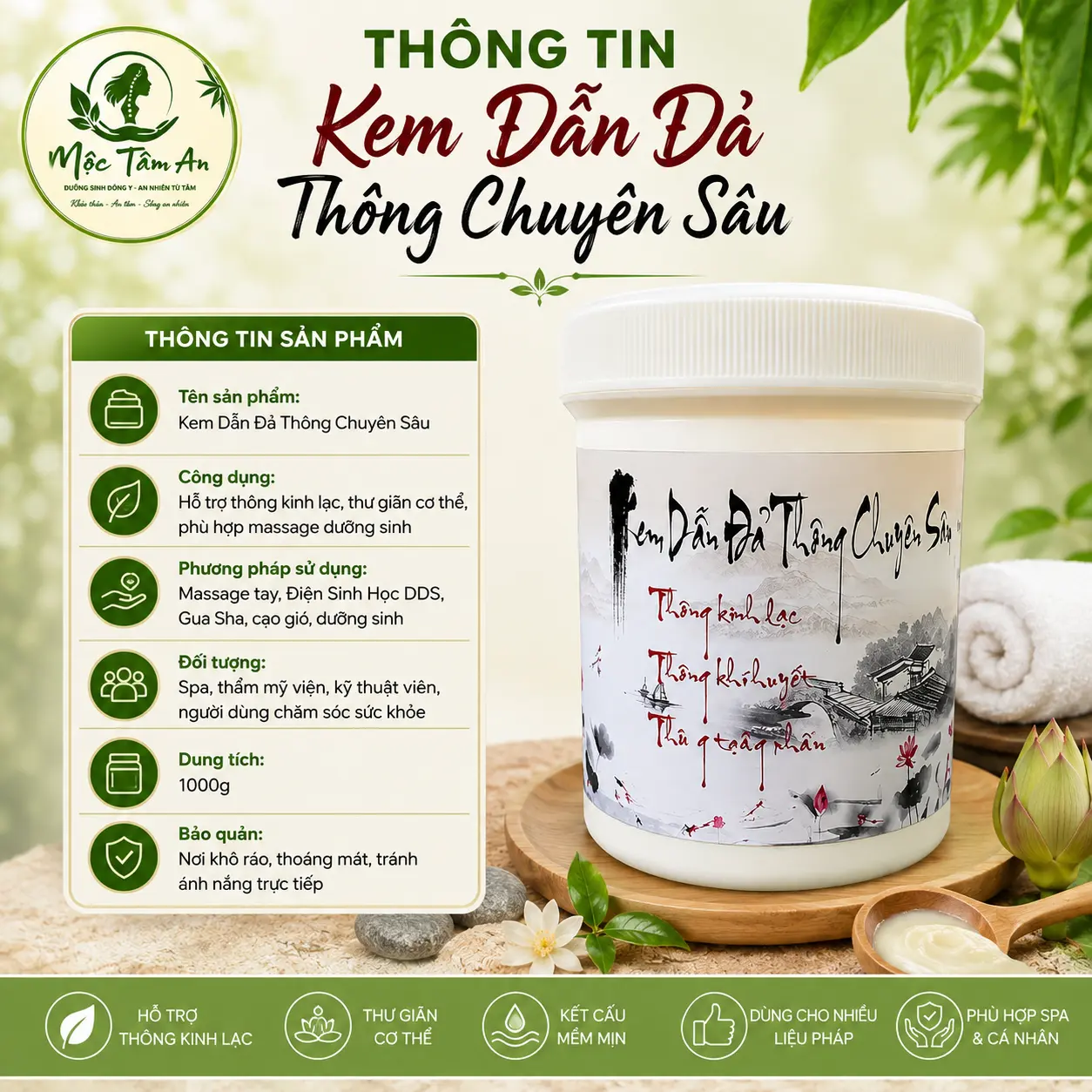 2 Kem Dẫn Đả Thông Chuyên Sâu – Hỗ Trợ Thông Kinh Lạc