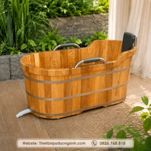 Bồn Bằng Gỗ Pơ Mu – Bồn Tắm Gỗ Pơ Mu Cao Cấp, Sang Trọng Và Bền Đẹp