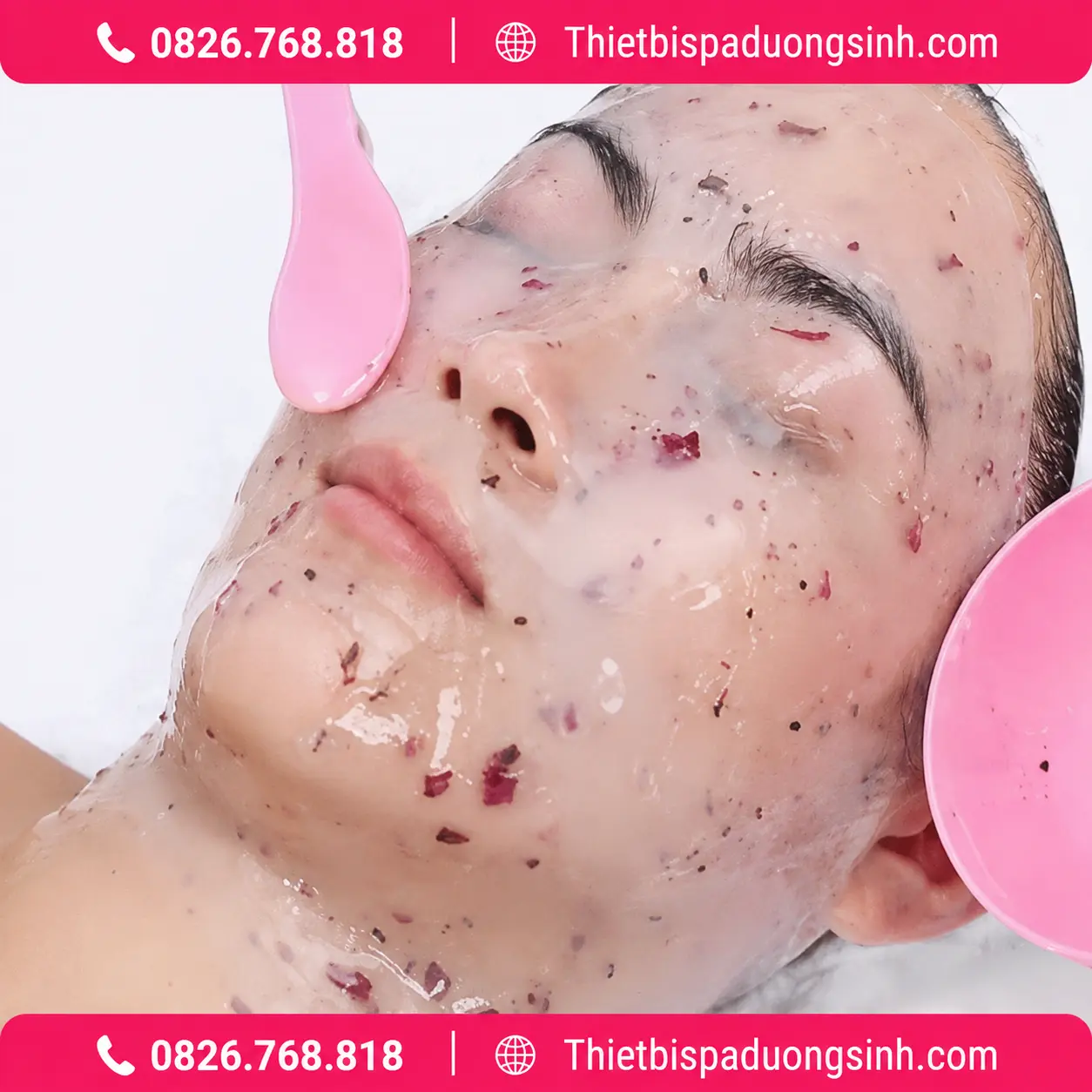 3 Bột Dẻo Mặt Nạ Hoa Hồng Collagen Cánh Hoa Hồng 1000g – Mặt Nạ Đắp Mặt Dưỡng Da Mềm Mịn Cho Spa