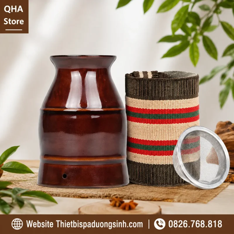 Cốc Xông Ngải Cứu Dưỡng Sinh – Cốc Phù Dương Cạo Gió