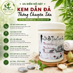 Kem Dẫn Đả Thông Chuyên Sâu – Hỗ Trợ Thông Kinh Lạc