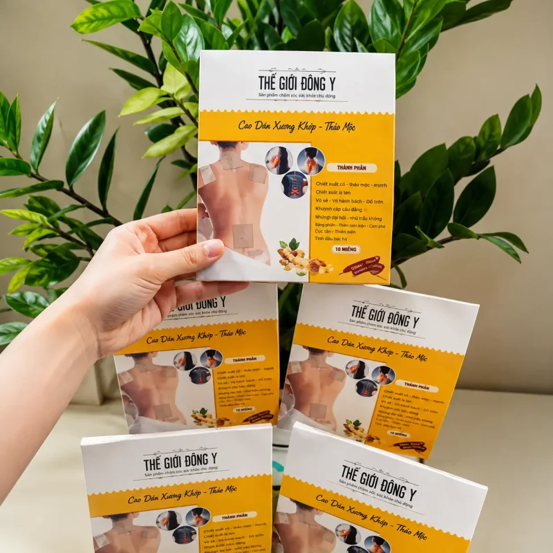 Cao Dán Xương Khớp Hộp 50 Miếng