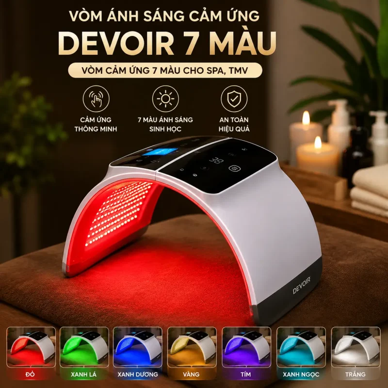 Vòm Ánh Sáng Cảm Ứng Devoir 7 Màu