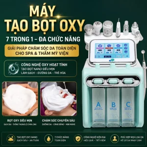 Máy Chăm Sóc Da Cao Cấp 10in1 H2O2 – Giải Pháp Chăm Sóc Da Toàn Diện Cho Spa & Thẩm Mỹ Viện