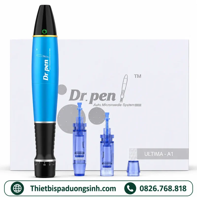 Máy Phi Kim Dr.pen A1-W Tích Điện – Cấy Trắng, Cấy Tảo, Cấy Phấn, Chăm Sóc Da Chuyên Nghiệp