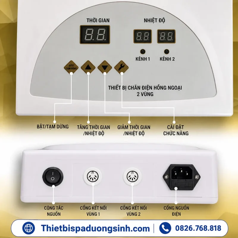 Chăn Điện Giảm Béo Tắm Trắng Xông Hơi 80x180cm – Chăn Xông Hơi Hấp Trắng Cho Spa