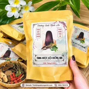 Gói 30 Túi Lọc Thang Dược Gội Đầu Dưỡng Sinh 20 Vị Thảo Mộc Thiên Nhiên