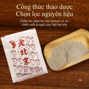 Cao Dán Thải Độc Chân 1 Hộp 50 Miếng – Hỗ Trợ Thư Giãn, Chăm Sóc Bàn Chân Mỗi Ngày