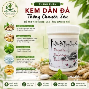 Kem Dẫn Đả Thông Chuyên Sâu – Hỗ Trợ Thông Kinh Lạc