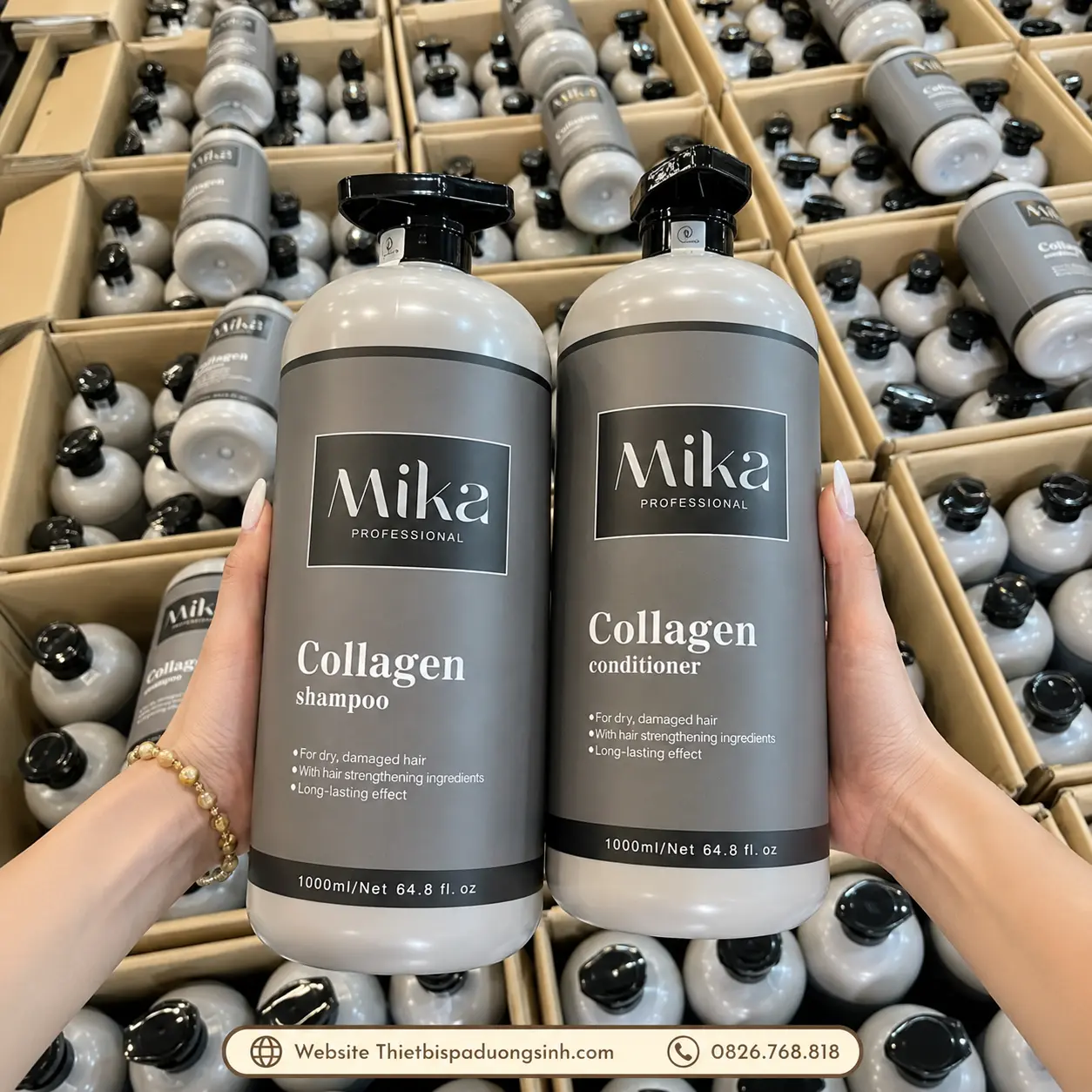 5 Dầu Gội Collagen MIKA – Phục Hồi Tóc Hư Tổn, Hỗ Trợ Giảm Dầu Bết, Gàu Và Gãy Rụng