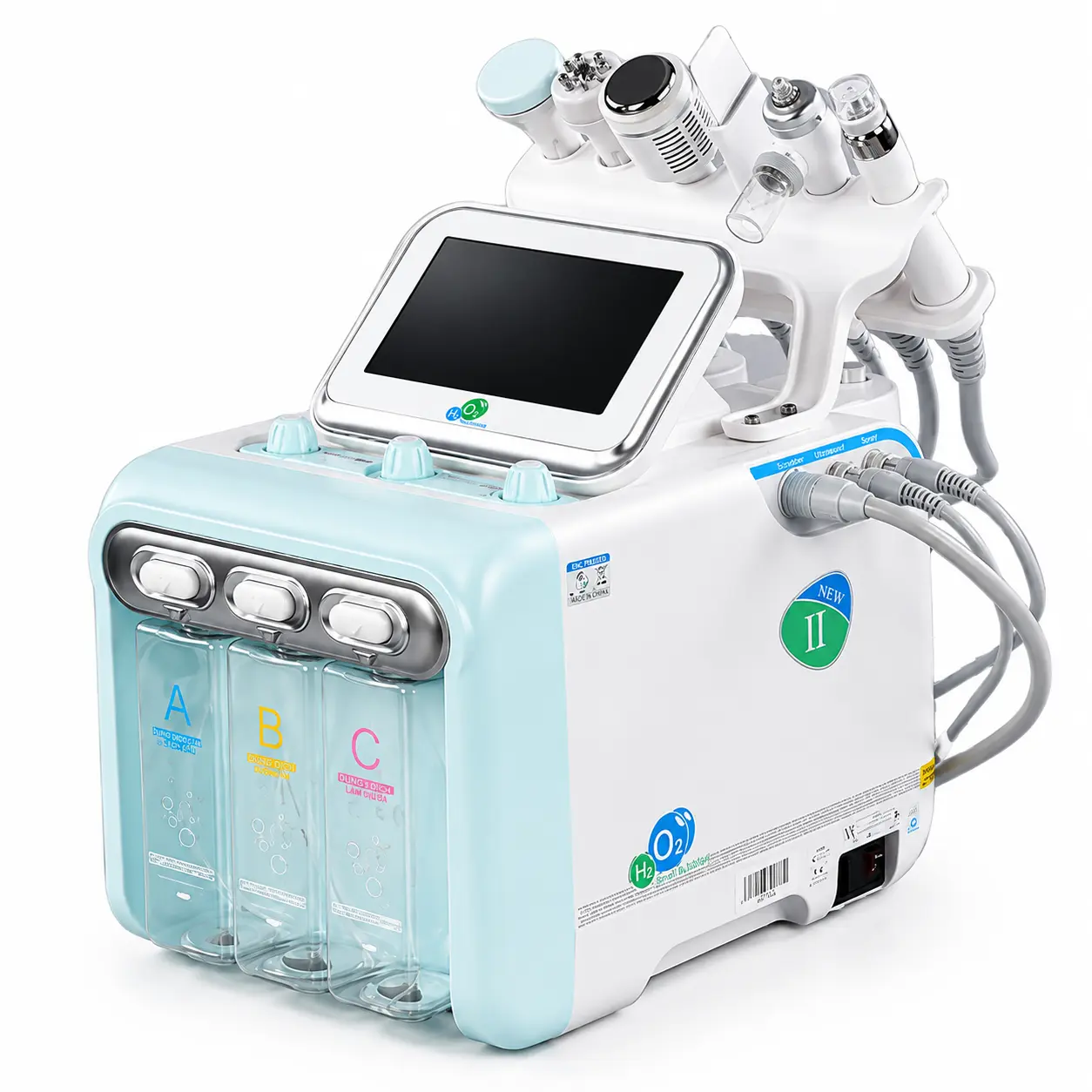 5 Máy chăm sóc da cao cấp 6in1 H2O2