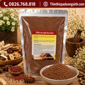 Bột Mặt Nạ Ngũ Hoa Hạt Nhỏ - Hạt To Đắp Mặt 1000G – Chăm Sóc Da, Làm Sạch & Hỗ Trợ Da Mụn