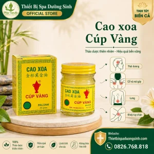 Cao Cúp Vàng Cao Bôi Diện Chẩn Chuyên Dùng Thiết Bị Diện Chẩn 40g – Sơn Hà