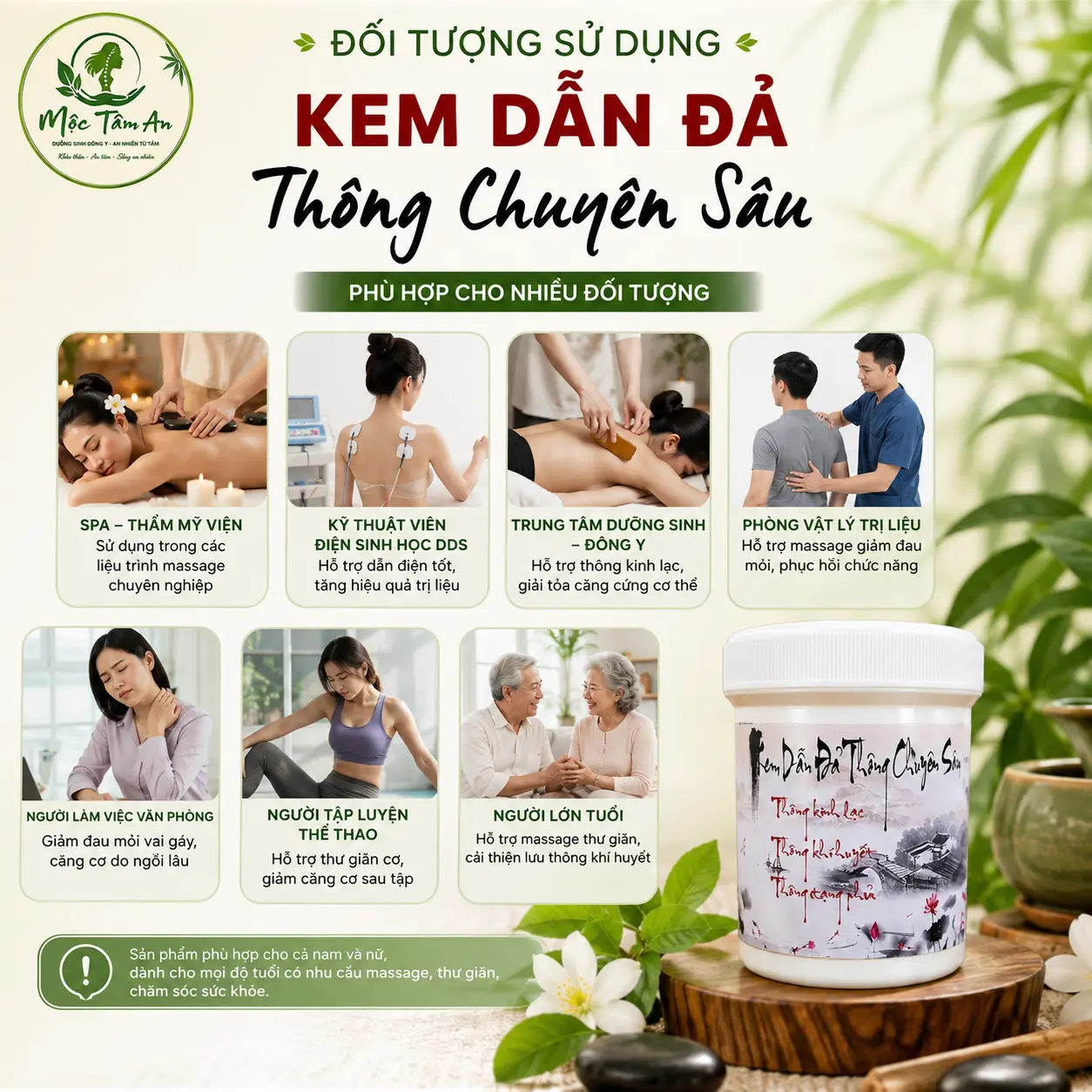 6 Kem Dẫn Đả Thông Chuyên Sâu – Hỗ Trợ Thông Kinh Lạc