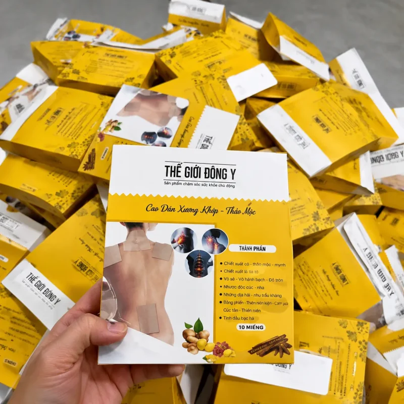 Cao Dán Xương Khớp Hộp 50 Miếng