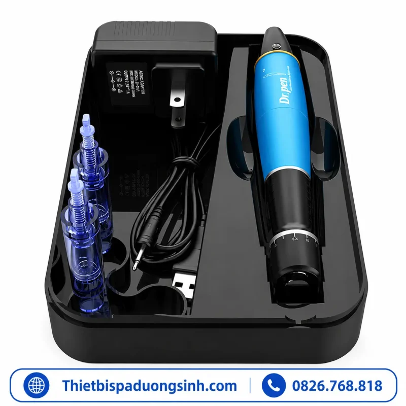 Máy Phi Kim Dr.pen A1-W Tích Điện – Cấy Trắng, Cấy Tảo, Cấy Phấn, Chăm Sóc Da Chuyên Nghiệp
