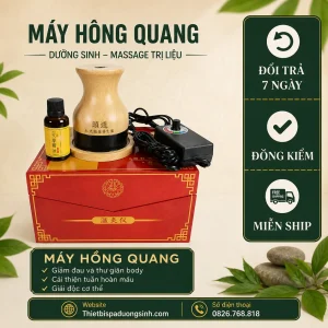 Cốc Hồng Quang Thần Cứu – Cốc Nhiệt Hồng Quang, Máy Đả Thông Kinh Lạc Dùng Trong Spa Đông Y