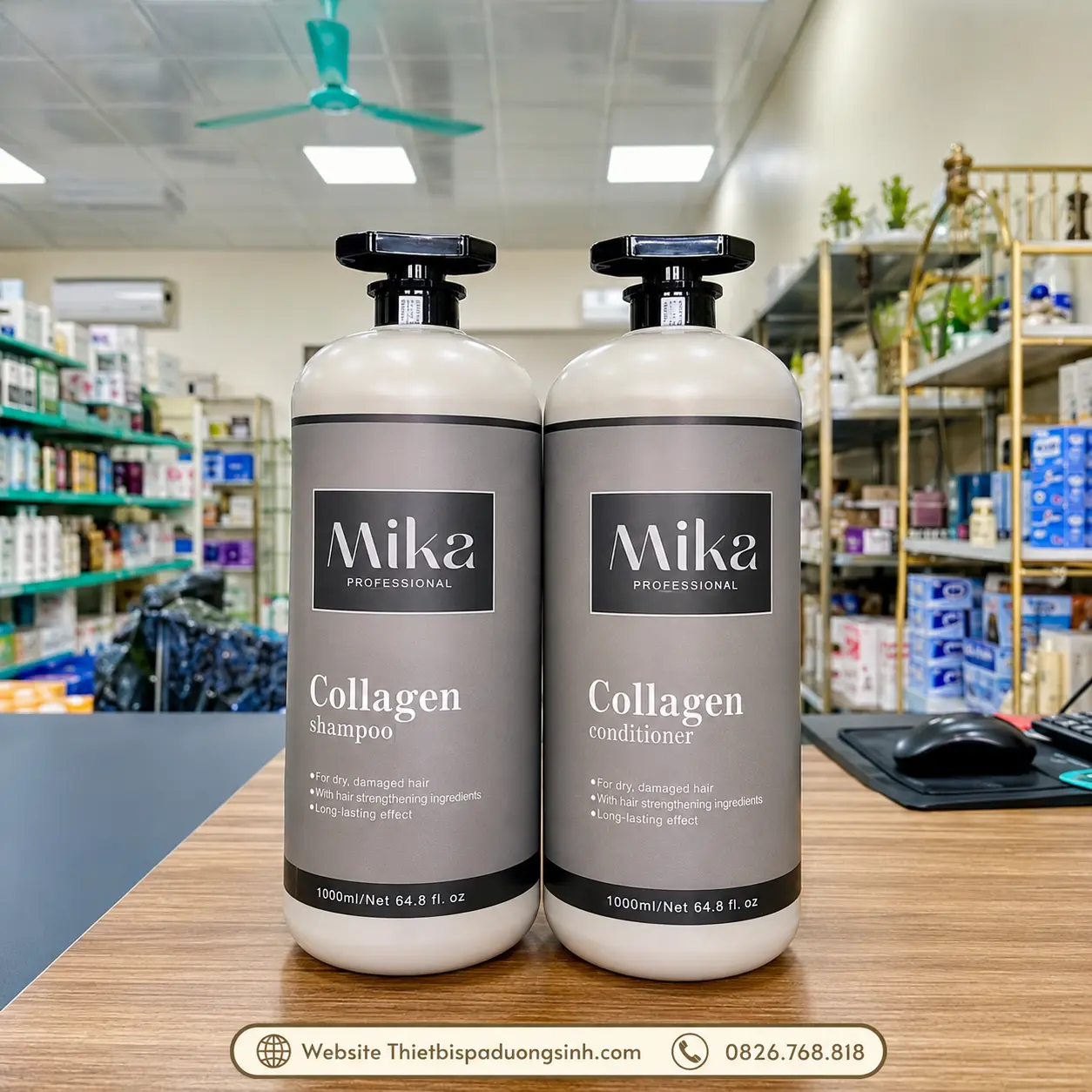7 Dầu Gội Collagen MIKA – Phục Hồi Tóc Hư Tổn, Hỗ Trợ Giảm Dầu Bết, Gàu Và Gãy Rụng