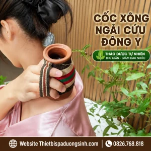 Cốc Xông Ngải Cứu Dưỡng Sinh – Cốc Phù Dương Cạo Gió