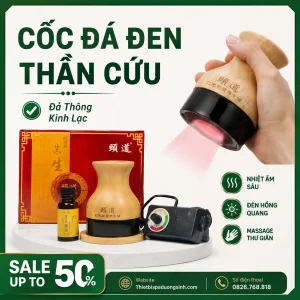 Cốc Hồng Quang Thần Cứu – Cốc Nhiệt Hồng Quang, Máy Đả Thông Kinh Lạc Dùng Trong Spa Đông Y