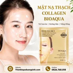 [Combo 100 Miếng] Mặt Nạ Thủy Tinh Collagen Tinh Chất Dưỡng Trắng Căng Bóng
